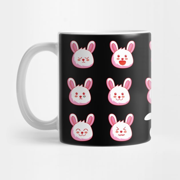 funny rabbit emoji by youki